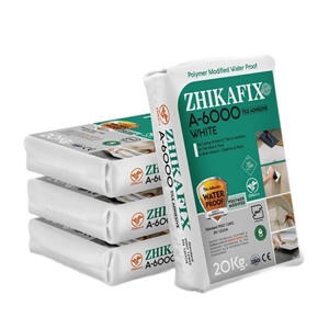 چسب کاشی پودری ژیکاوا ZHIKAFIX A-6000 سفید