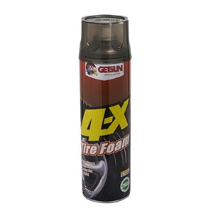 اسپری فوم براق کننده تایر خودرو گتسان GETSUN مدل 4X Tire foam
