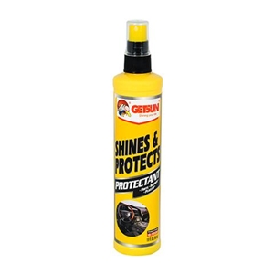 اسپری براق‌کننده و محافظ داخل کابین خودرو گتسان مدل SHINES & PROTECTS (بزرگ و کوچک)