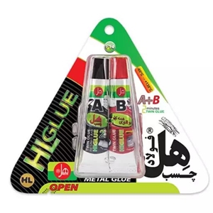 چسب دوقلو فولاد هل ۱۴ گرمی مدل HL-F14